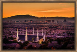 Las Vegas Temple - Orange Sunset