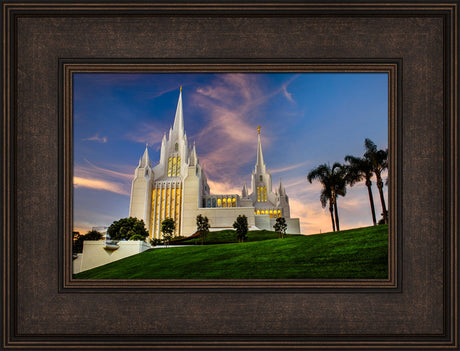 San Diego Temple - Sunset