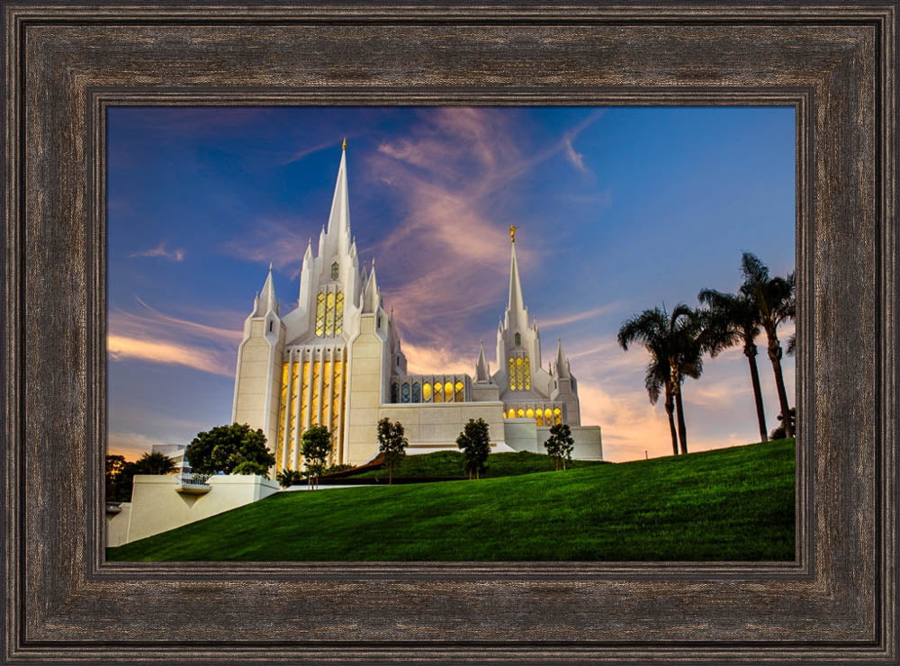 San Diego Temple - Sunset