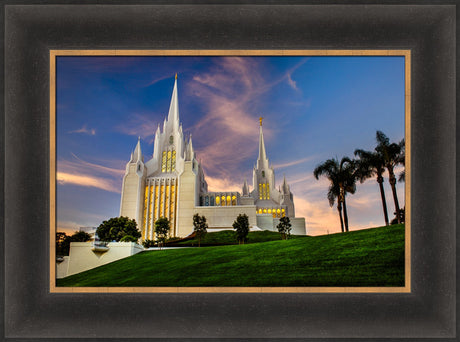San Diego Temple - Sunset