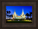 San Diego Temple - Lights on a Hill