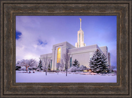 Mt Timpanogos Temple - After a Snowstorm