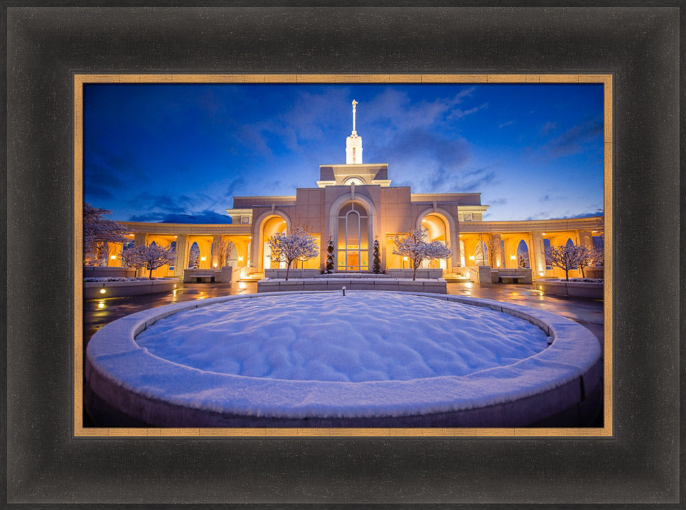 Mt Timpanogos Temple - In the Early Morning