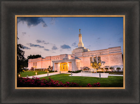 Columbus Temple - Evening Shadows