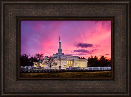 Detroit Temple - Pink Sunset