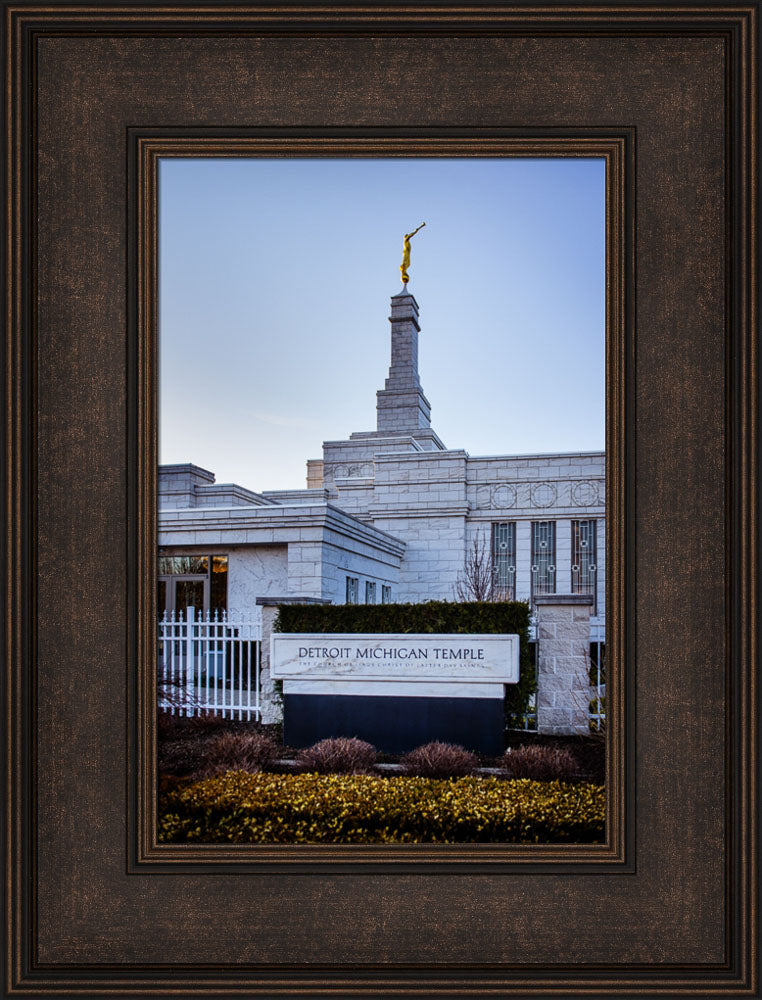 Detroit Temple - Sign