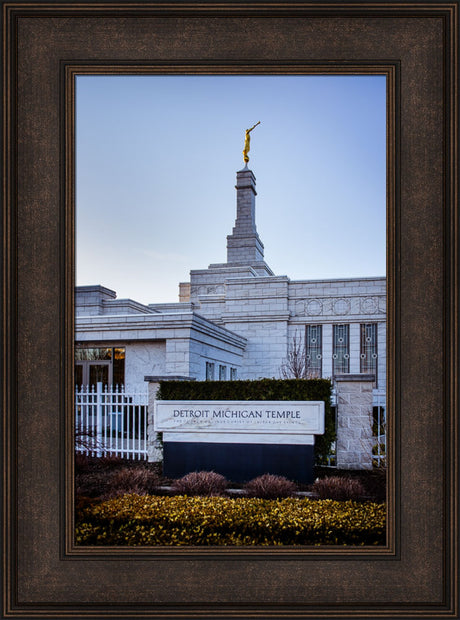 Detroit Temple - Sign