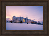 Reno Temple - Snow Sunrise