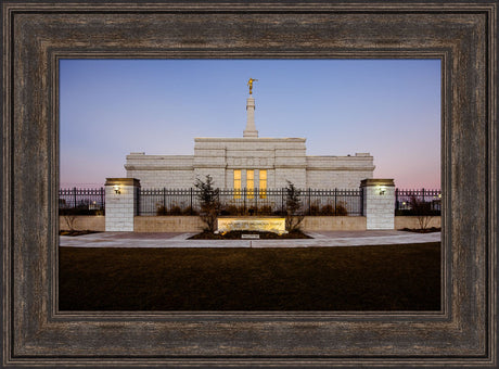 Oklahoma City Temple - From the Side
