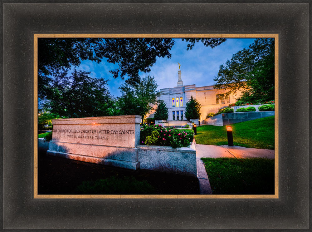 Winter Quarters Temple - Sign