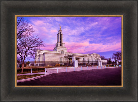 Lubbock Temple - Sunrise from the Left
