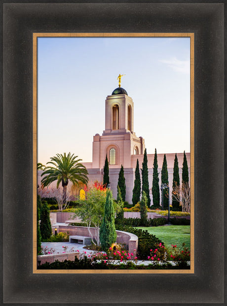 Newport Beach Temple - Vertical Vegitation