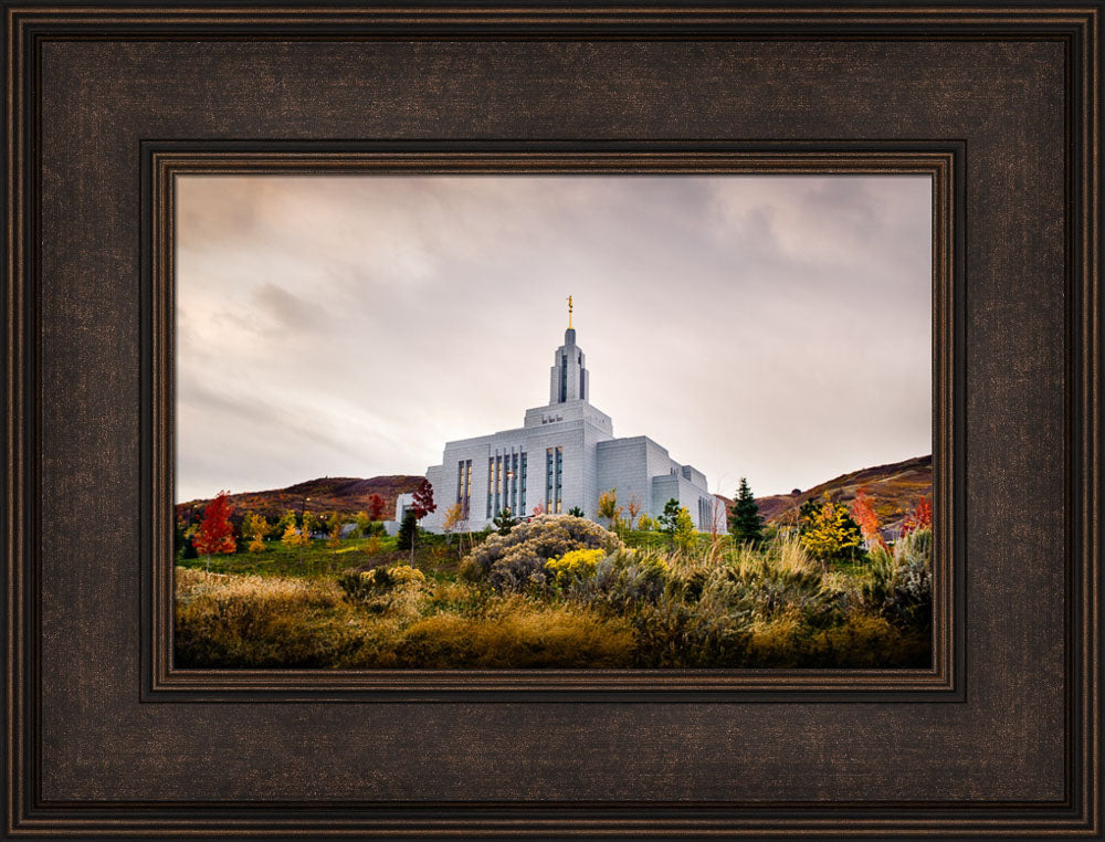 Draper Temple - Fall Hill