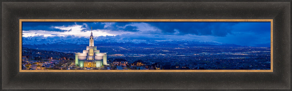 Draper Temple - Above the Fray Panorama