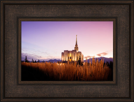 Oquirrh Mountain Temple - Morning Twilight