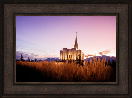Oquirrh Mountain Temple - Morning Twilight
