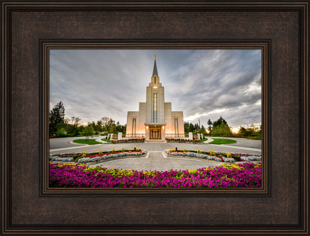 Vancouver Temple - Flowered Path