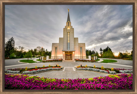 Vancouver Temple - Flowered Path