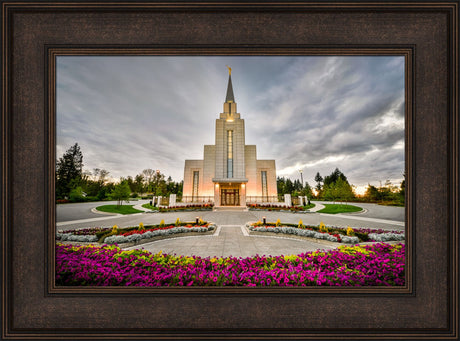 Vancouver Temple - Flowered Path