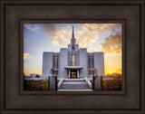 Calgary Temple - Gold Sunbursts