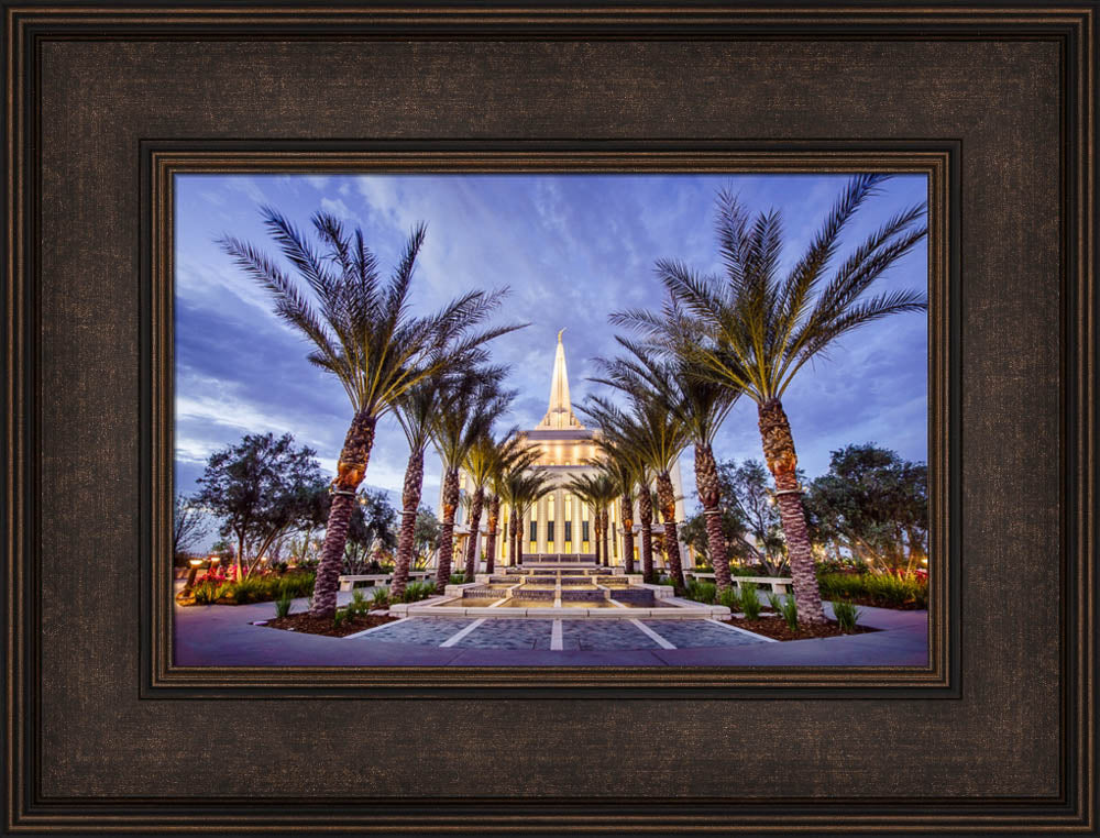 Gilbert Temple - Palms