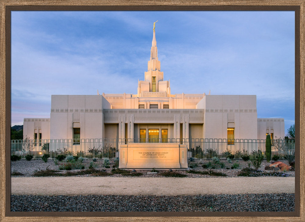 Phoenix Temple - Sign