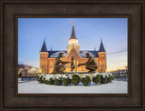 Provo City Center Temple - Statue in the Snow