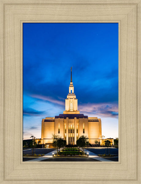 Red Cliffs Utah Temple - Evening Shadows
