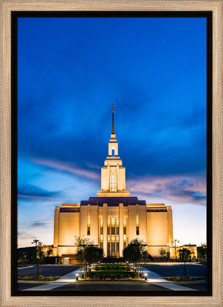 Red Cliffs Utah Temple - Evening Shadows