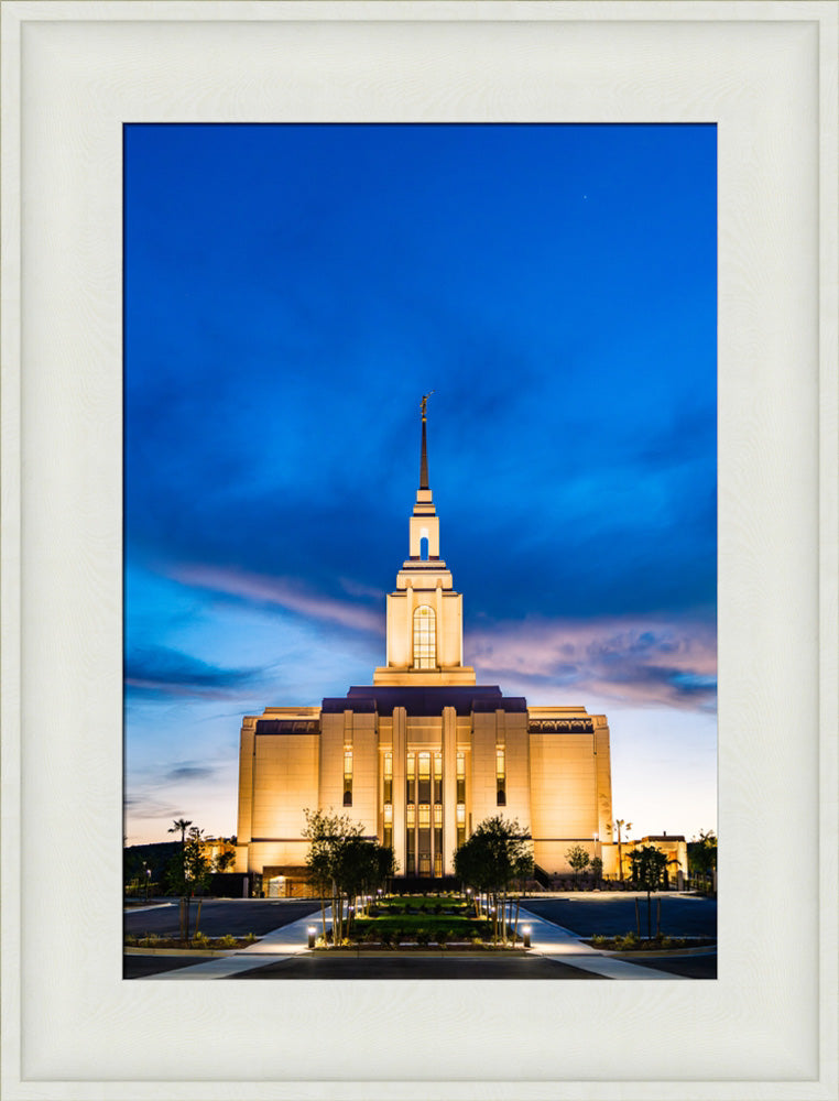 Red Cliffs Utah Temple - Evening Shadows