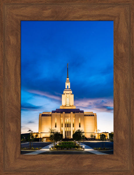 Red Cliffs Utah Temple - Evening Shadows