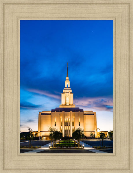 Red Cliffs Utah Temple - Evening Shadows
