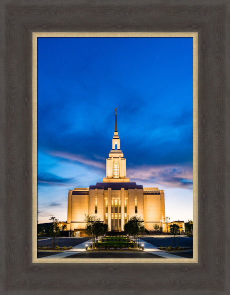 Red Cliffs Utah Temple - Evening Shadows