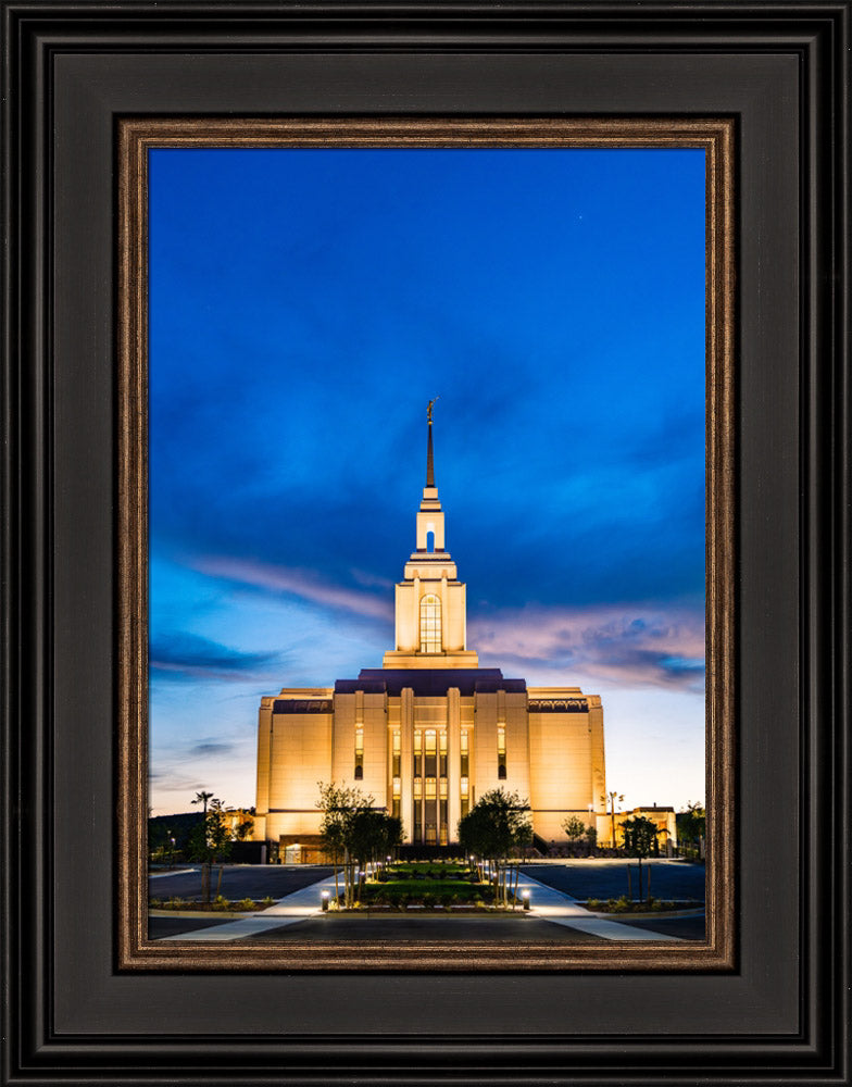 Red Cliffs Utah Temple - Evening Shadows
