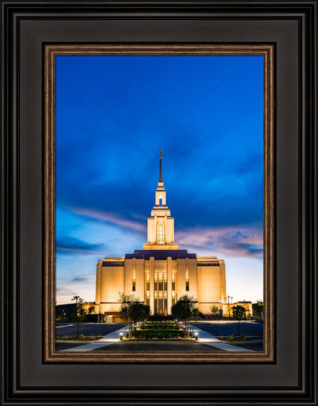 Red Cliffs Utah Temple - Evening Shadows