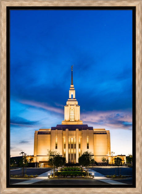 Red Cliffs Utah Temple - Evening Shadows