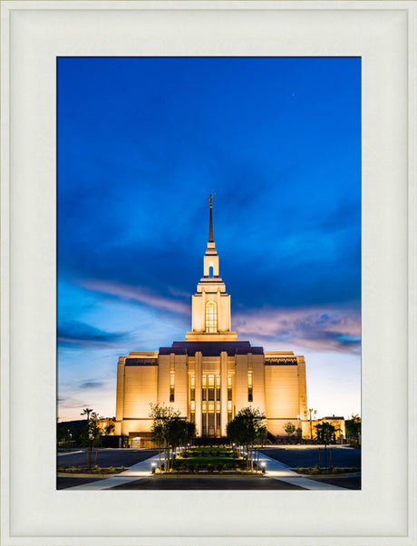 Red Cliffs Utah Temple - Evening Shadows