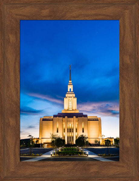 Red Cliffs Utah Temple - Evening Shadows