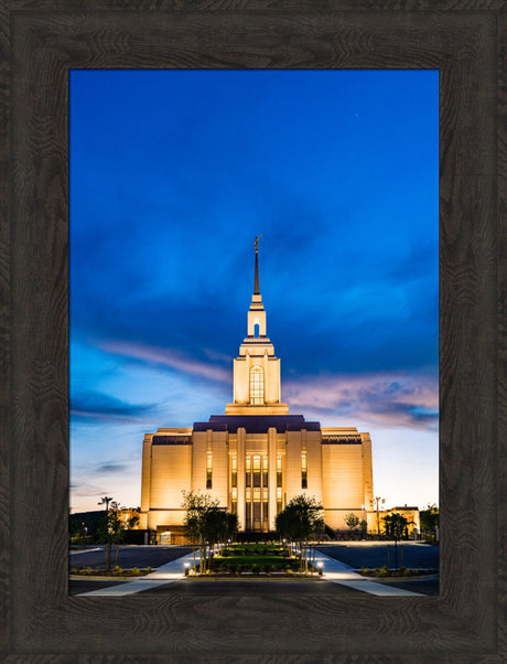Red Cliffs Utah Temple - Evening Shadows