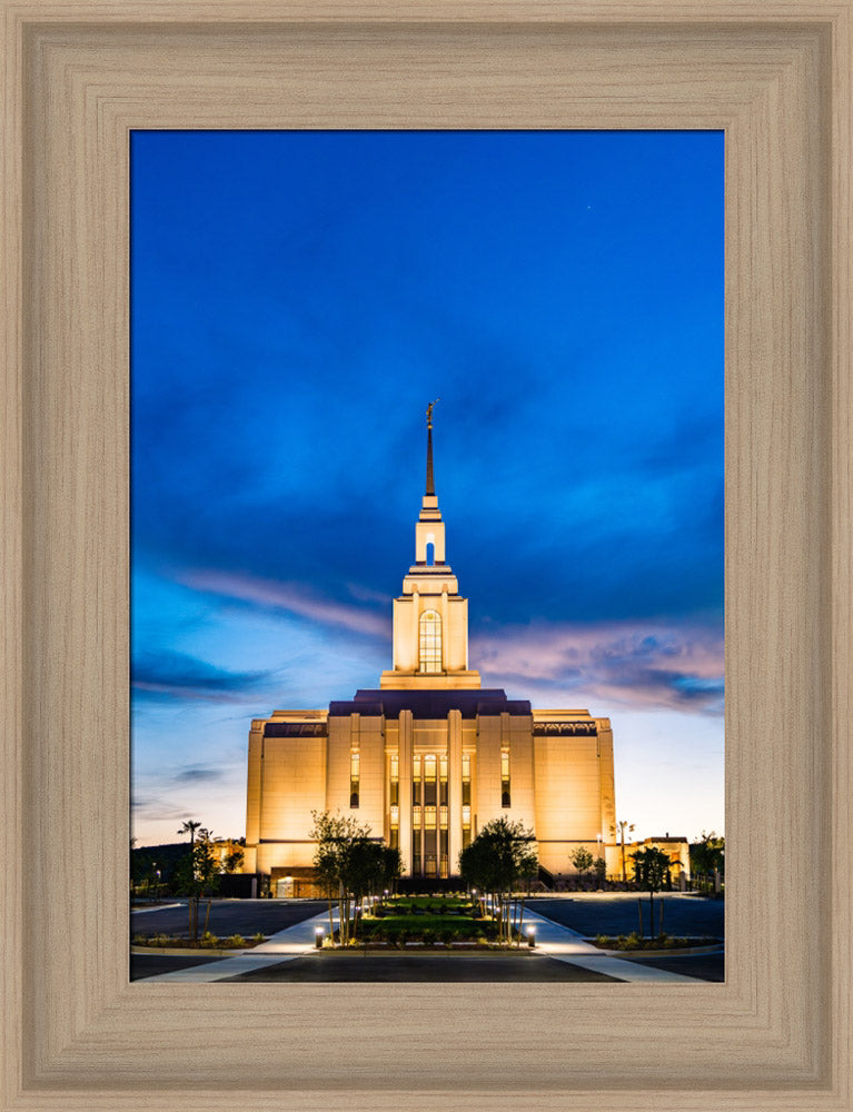 Red Cliffs Utah Temple - Evening Shadows