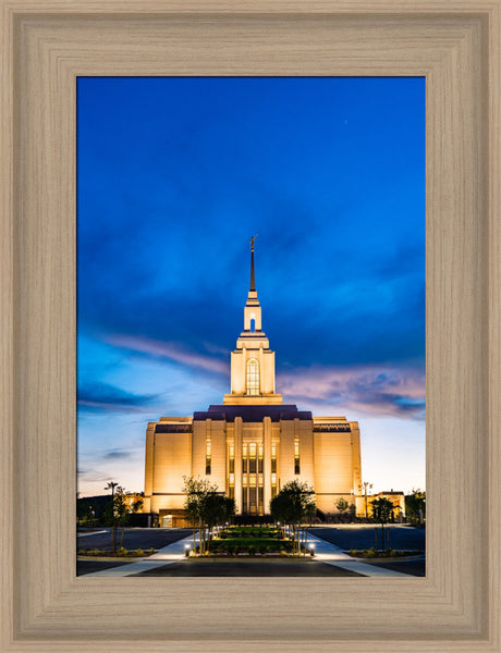 Red Cliffs Utah Temple - Evening Shadows