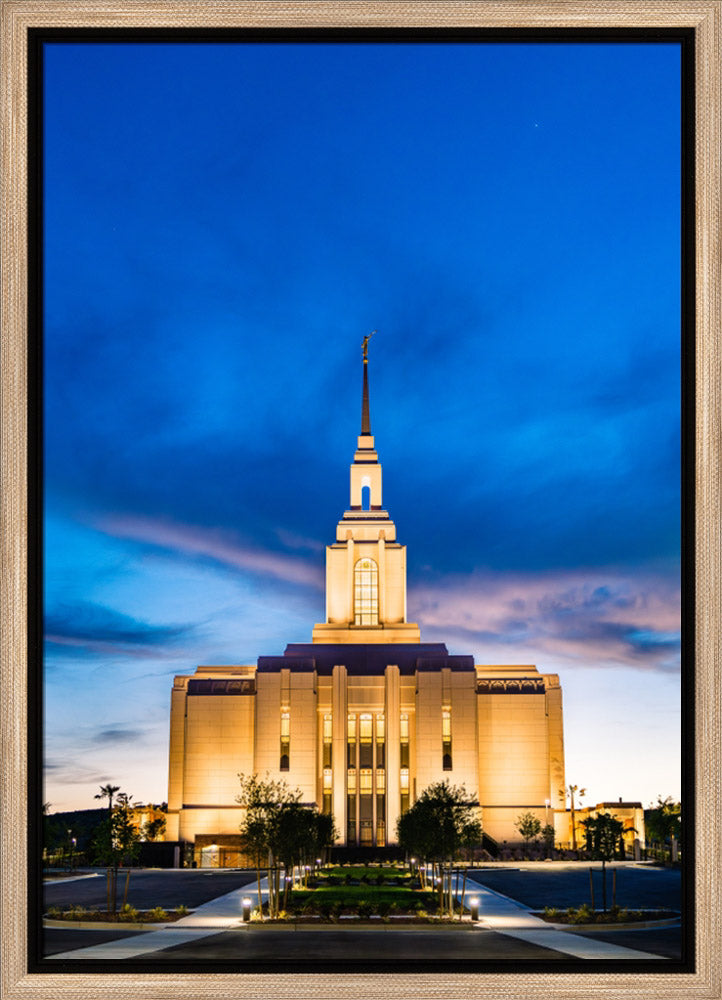 Red Cliffs Utah Temple - Evening Shadows