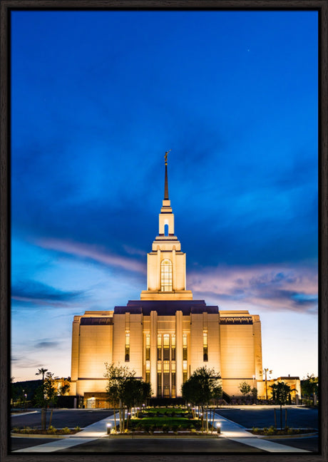 Red Cliffs Utah Temple - Evening Shadows