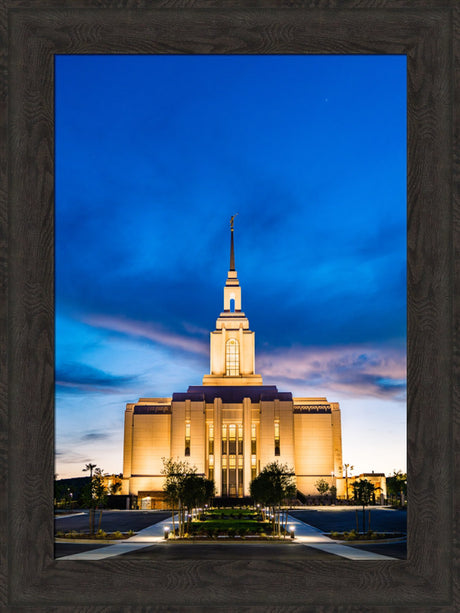 Red Cliffs Utah Temple - Evening Shadows