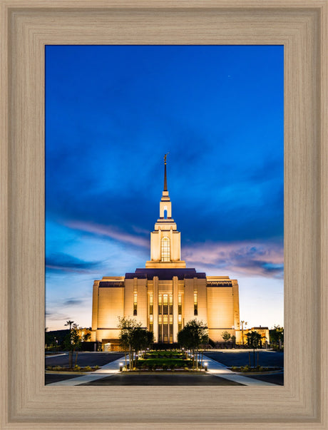 Red Cliffs Utah Temple - Evening Shadows