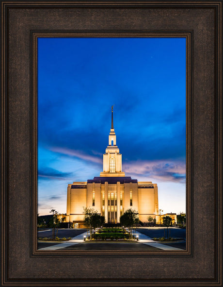 Red Cliffs Utah Temple - Evening Shadows