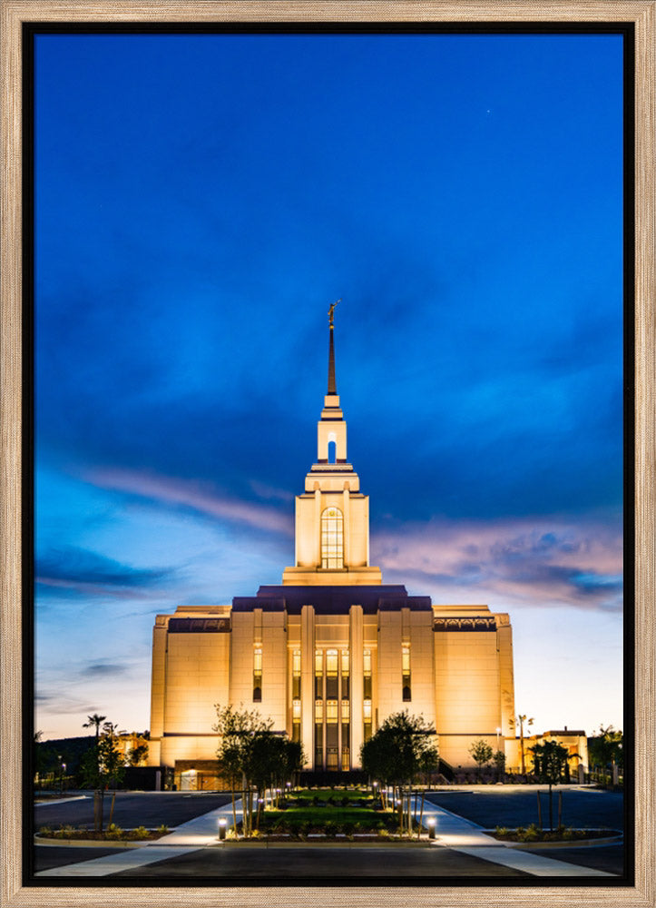 Red Cliffs Utah Temple - Evening Shadows