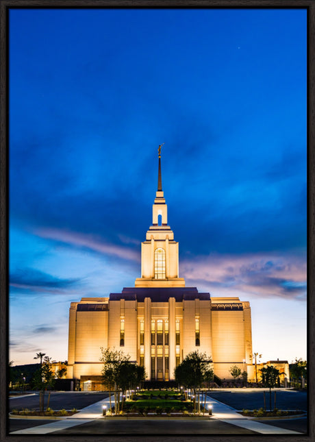 Red Cliffs Utah Temple - Evening Shadows
