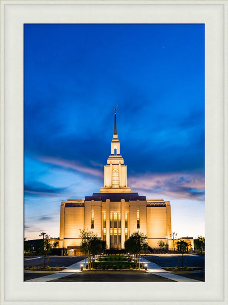 Red Cliffs Utah Temple - Evening Shadows