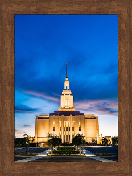 Red Cliffs Utah Temple - Evening Shadows